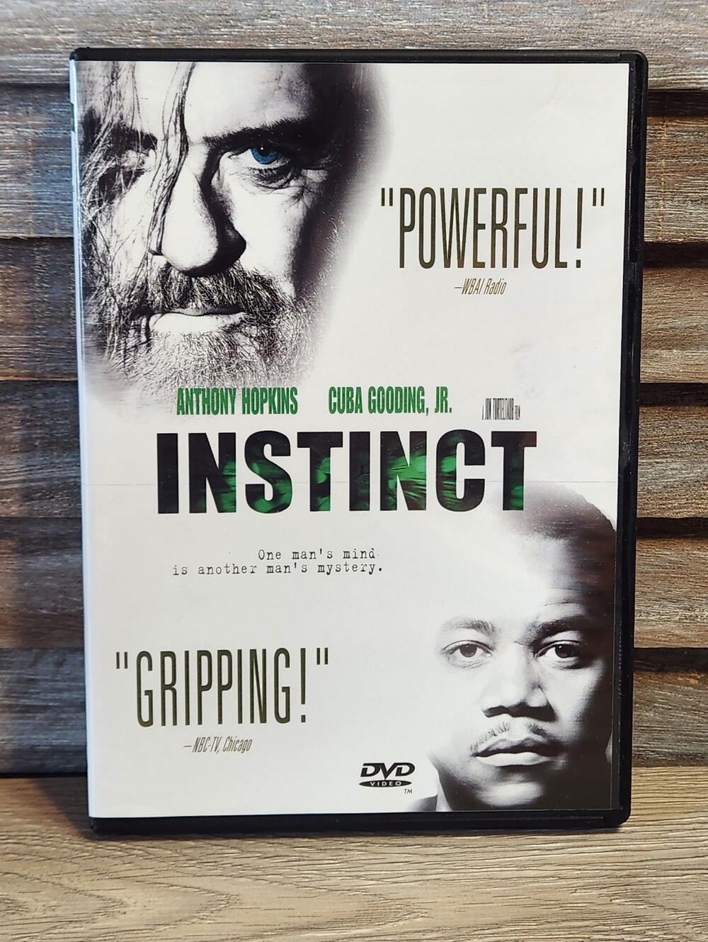 🖤 Instinct Dvd Anthony Hopkins Cuba Gooding Jr Movie Drama